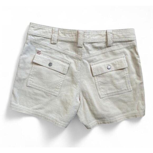 Urban Outfitters BDG Tan Cream Beige Corduroy Cotton Cargo Shorts Women’s Size 4 - Picture 4 of 6